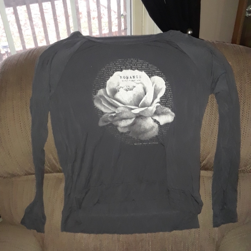 Gray shirt